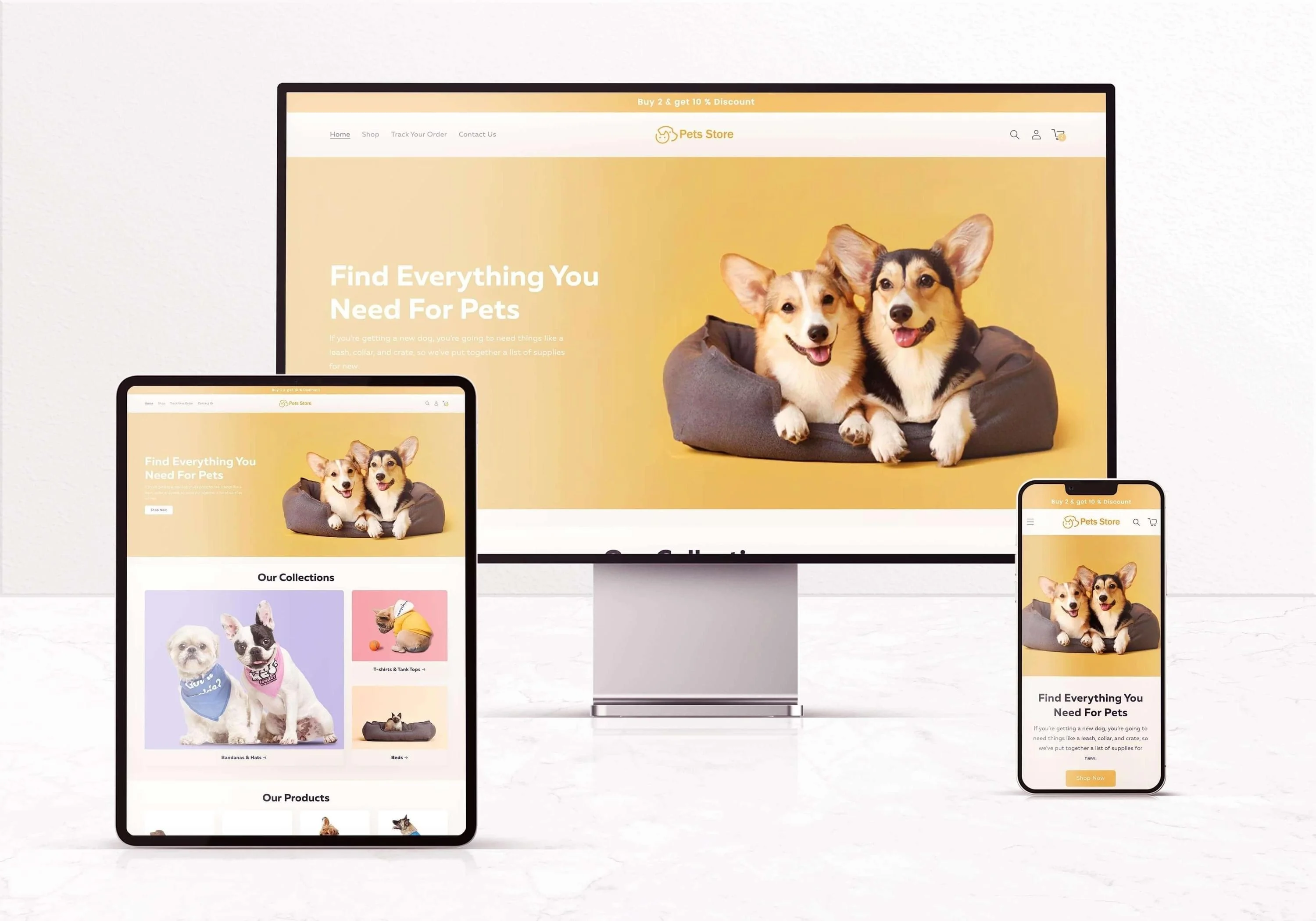 EcomWebsites - Premium E-commerce Store Templates